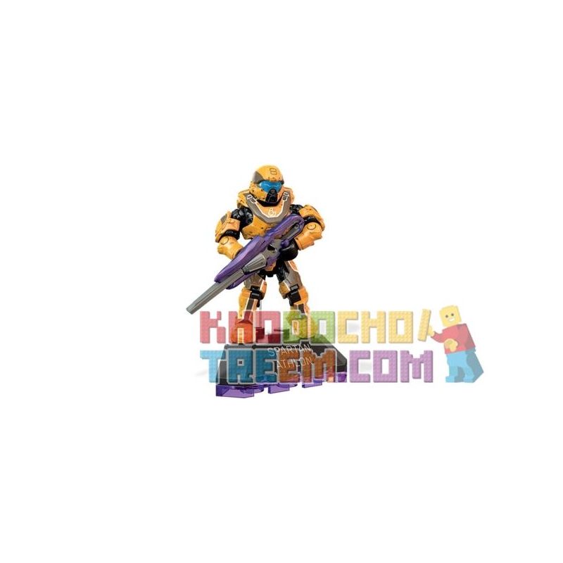 MEGA BLOKS FMM74 non  SPARTA ATHLON. bộ đồ chơi xếp lắp ráp ghép mô hình Computer Games SPARTAN ATHLON Trò Chơi 24 khối