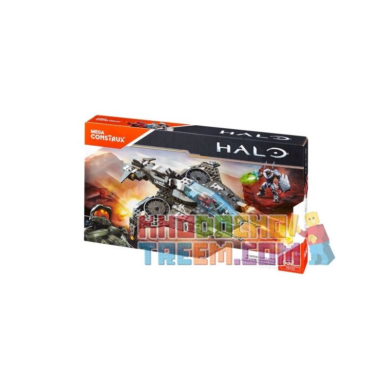 MEGA BLOKS FDY53 non  CUỘC TẤN CÔNG CỦA ONG BẮP CÀY VÙNG CHIẾN SỰ bộ đồ chơi xếp lắp ráp ghép mô hình Computer Games WARZONE WASP ASSAULT Trò Chơi 632 khối