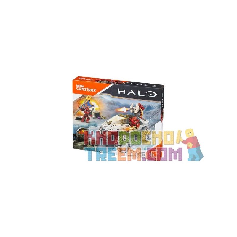 MEGA BLOKS FDY52 non  CTF POLAROUS. bộ đồ chơi xếp lắp ráp ghép mô hình Computer Games CTF ARCTIC WARTHOG Trò Chơi 311 khối