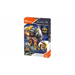 MEGA BLOKS FDY48 non  NGƯỜI KHỔNG LỒ MỘT MẮT BẢO MẬT bộ đồ chơi xếp lắp ráp ghép mô hình Computer Games CORPORATE SECURITY CYCLOPS Trò Chơi 154 khối