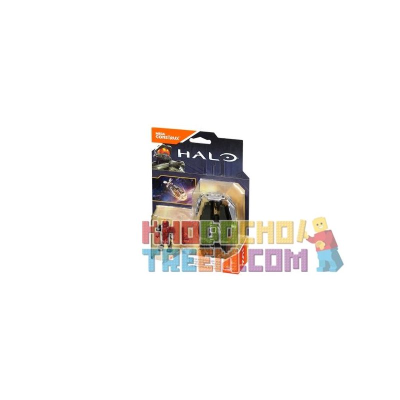 MEGA BLOKS FDY37 non  CHIẾN DỊCH THRONE AIRDROP bộ đồ chơi xếp lắp ráp ghép mô hình Computer Games OPERATION THRONE DROP POD Trò Chơi 58 khối