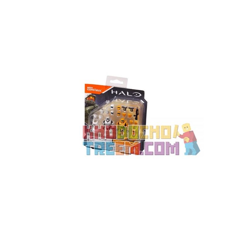 MEGA BLOKS DXR56 non  GÓI TÙY CHỈNH ÁO GIÁP SPARTAN II bộ đồ chơi xếp lắp ráp ghép mô hình Computer Games SPARTAN ARMOR CUSTOMIZER PACK II Trò Chơi 67 khối