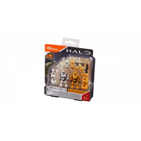 MEGA BLOKS DXR56 non  GÓI TÙY CHỈNH ÁO GIÁP SPARTAN II bộ đồ chơi xếp lắp ráp ghép mô hình Computer Games SPARTAN ARMOR CUSTOMIZER PACK II Trò Chơi 67 khối
