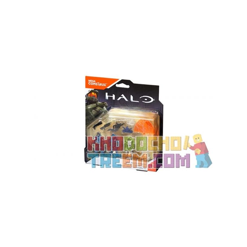 MEGA BLOKS DXF10 non  UNSC CUỘC GIAO TRANH VỚI QUÁI VẬT MẶT MA bộ đồ chơi xếp lắp ráp ghép mô hình Computer Games UNSC BRUTE SKIRMISH Trò Chơi 85 khối