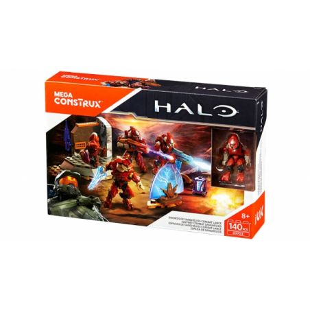 MEGA BLOKS DXF04 non  HALO THANH KIẾM CỦA SANGHELIOS COMBAT LANCE bộ đồ chơi xếp lắp ráp ghép mô hình Computer Games SWORDS OF SANGHELIOS COMBAT LANCE Trò Chơi 140 khối