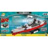 COBI 4820 non  CHIẾN HẠM KIỆT QUỆ bộ đồ chơi xếp lắp ráp ghép mô hình Military Army HMS WARSPITE Quân Sự Bộ Đội 1520 khối