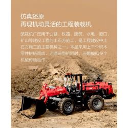 XIAOMI MITU MI ONEBOT OBZZJ01AIQI 01AIQI non  TRÌNH TẢI KỸ THUẬT ONEBOT bộ đồ chơi xếp lắp ráp ghép mô hình  WORKS LOADER Kỹ Thuật Công Nghệ Cao Mô Hình Phương Tiện 1070 khối