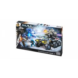 MEGA BLOKS DPW96 non  XUNG ĐỘT RẮN HỔ MANG UNSC bộ đồ chơi xếp lắp ráp ghép mô hình Computer Games UNSC COBRA CLASH Trò Chơi 648 khối