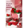 QIZHILE 90015 non  LỜI HỨA TRONG MƠ bộ đồ chơi xếp lắp ráp ghép mô hình Creator ROSE ART Sáng Tạo 474 khối