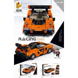 PanlosBrick 666028 Panlos Brick 666028 non  MCLELENSENA. bộ đồ chơi xếp lắp ráp ghép mô hình Speed Champions Racing Cars MCLAREN SENNA Đua Xe Công Thức 359 khối