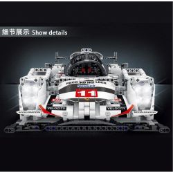 DOUBLEE CADA C61016 61016 MorkModel 022012 022012-2 022012-3 Mork Model 022012 022012-2 022012-3 non  XE ĐUA PORSCHE 919 HYBRID TỶ LỆ 1:9.5 ĐIỀU KHIỂN TỪ XA tỷ lệ 1:12 bộ đồ chơi xếp lắp ráp ghép mô hình  PORSCHE 919 HYBRID SPORTS-CAR Kỹ Thuật Công Nghệ Cao Mô Hình Phương Tiện 1586 khối