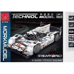 DOUBLEE CADA C61016 61016 MorkModel 022012 022012-2 022012-3 Mork Model 022012 022012-2 022012-3 non  XE ĐUA PORSCHE 919 HYBRID TỶ LỆ 1:9.5 ĐIỀU KHIỂN TỪ XA tỷ lệ 1:12 bộ đồ chơi xếp lắp ráp ghép mô hình  PORSCHE 919 HYBRID SPORTS-CAR Kỹ Thuật Công Nghệ Cao Mô Hình Phương Tiện 1586 khối