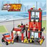 Kazi KY80529 80529 non  XE VÒI RỒNG MẠNH MẼ bộ đồ chơi xếp lắp ráp ghép mô hình Fire Rescure CITY FIRE Cứu Hỏa 278 khối