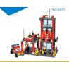 Kazi KY80529 80529 non  XE VÒI RỒNG MẠNH MẼ bộ đồ chơi xếp lắp ráp ghép mô hình Fire Rescure CITY FIRE Cứu Hỏa 278 khối