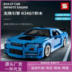 LOZ 2028 C0002 0002 Xếp hình kiểu Nanoblock LOZ ELECTRIC AMUSEMENT PARK Electric Amusement Park Roller Coaster Tàu Lượn Siêu Tốc động Cơ Pin 785 khối có động cơ pin