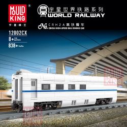 LWCK 80026 non  XE ĂN ĐƯỜNG SẮT CAO TỐC HARMONY CRH2A bộ đồ chơi xếp lắp ráp ghép mô hình Trains AEROSPACE STREET VIEW Tàu Hỏa 861 khối