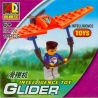 NOT  HANG-GLIDER 1098 XQL 102 ZEPHYR KNIGHT 1003 xếp lắp ráp ghép mô hình HANG-GLIDER TÀU LƯỢN Town Thị Trấn 19 khối