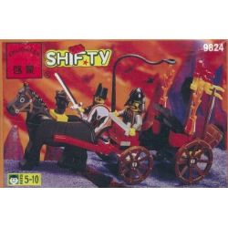 NOT  BAT LORD'S CATAPULT 6027 Enlighten 9824 Qman 9824 xếp lắp ráp ghép mô hình BAT LORD CATAPULT MÁY PHÓNG CỦA CHÚA DƠI Medieval Castle Chiến Tranh Trung Cổ 55 khối