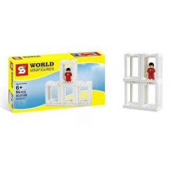 NOT  MINIFIGURE PRESENTATION BOXES 850423 SHENG YUAN SY SY306 xếp lắp ráp ghép mô hình MINIFIGURE HỘP TRÌNH BÀY HÌNH NHỎ Miscellaneous Lung Tung 89 khối