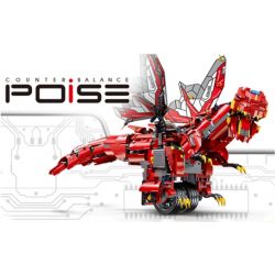 MouldKing 13031 Mould King 13031 non  RỒNG BAY ĐỎ bộ đồ chơi xếp lắp ráp ghép mô hình  COUNTER BALANCE POISE Kỹ Thuật Công Nghệ Cao Mô Hình Phương Tiện