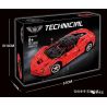 QIZHILE 23032 non  FERRARI LAFERRARI. bộ đồ chơi xếp lắp ráp ghép mô hình  Kỹ Thuật Công Nghệ Cao Mô Hình Phương Tiện 2668 khối