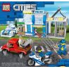 NOT  POLICE BRICK BOX 60270 PRCK 65015 xếp lắp ráp ghép mô hình HỘP GẠCH CẢNH SÁT City Thành Phố 301 khối