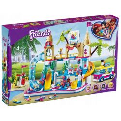 NOT  SUMMER FUN WATER PARK 41430 90001 LARI BELA 11612 xếp lắp ráp ghép mô hình CÔNG VIÊN NƯỚC VUI HÈ CHƠI MÙA  Các Bạn Gái 1001 khối