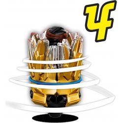 NOT  SPINJITZU BURST COLE 70685 GM/G·M 85026-3 LARI/BELA 11547 xếp lắp ráp ghép mô hình SPINJITZU BURST - COLE The  Ninjago Movie Ninja Lốc Xoáy 48 khối