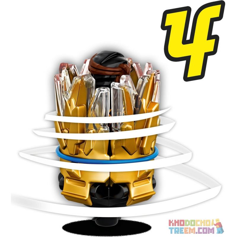 NOT  SPINJITZU BURST COLE 70685 GM/G·M 85026-3 LARI/BELA 11547 xếp lắp ráp ghép mô hình SPINJITZU BURST - COLE The  Ninjago Movie Ninja Lốc Xoáy 48 khối
