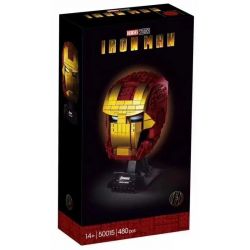 NOT  IRON MAN BUST 76165 50015 9958 xếp lắp ráp ghép mô hình NGƯỜI SẮT MŨ BẢO HIỂM IRON MAN Marvel Super Heroes Siêu Anh Hùng Marvel 480 khối
