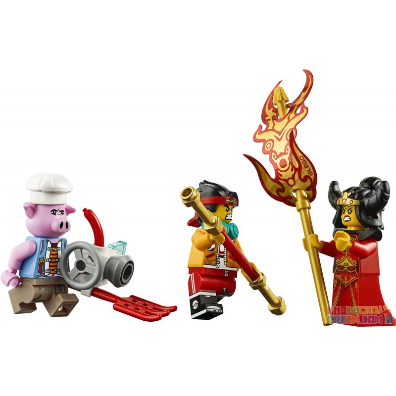 NOT  MONKEYKID DEMON BULL KING 80010 LARI 11543 SNAKE 32109 xếp lắp ráp ghép mô hình VUA BÒ MỘNG QUỶ TRÂU Monkie Kid Tây Du Ký Tôn Ngộ Không 1051 khối