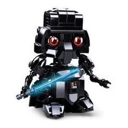 SLUBAN M38-B0761M B0761M 0761M M38B0761M 38-B0761M non  PHIÊN BẢN Q CỦA CHIẾN BINH DA ĐEN DARTH VADER bộ đồ chơi xếp lắp ráp ghép mô hình Star Wars QBRICKS Chiến Tranh Giữa Các Vì Sao 202 khối
