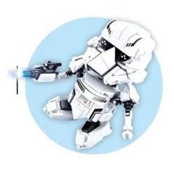 SLUBAN M38-B0761N B0761N 0761N M38B0761N 38-B0761N non  PHIÊN BẢN Q CỦA EMPIRE STORMTROOPER bộ đồ chơi xếp lắp ráp ghép mô hình Star Wars QBRICKS Chiến Tranh Giữa Các Vì Sao 187 khối