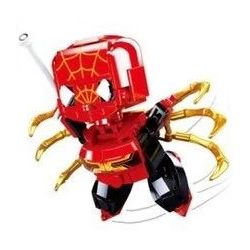 SLUBAN M38-B0761O B0761O 0761O M38B0761O 38-B0761O non  PHIÊN BẢN Q CỦA NGƯỜI NHỆN bộ đồ chơi xếp lắp ráp ghép mô hình Super Heroes QBRICKS Siêu Nhân Anh Hùng 162 khối