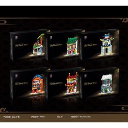 SHENZHEN RAEL ENTERTAINMENT 10006 non  CHUYỆN PHỐ CỔ 6 PHONG CÁCH Ở LỆ GIANG TRẤN bộ đồ chơi xếp lắp ráp ghép mô hình Mini Modular OLD STREET STORY Đường Phố Thu Nhỏ 1771 khối