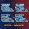 Enlighten 41305 41301 41302 41303 41304 Qman 41305 41301 41302 41303 41304 non  4 SỰ KẾT HỢP CỦA FLAME GOD GENERAL bộ đồ chơi xếp lắp ráp ghép mô hình Transformers Robot Đại Chiến Người Máy Biến Hình 1201 khối