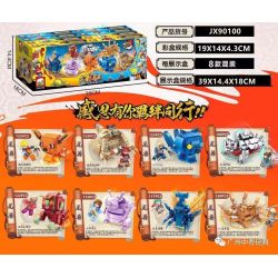 ELEPHANT JX90100 90100 non  SPIDER-MAN VÀ GHOST RIDER VS. CARNAGE bộ đồ chơi xếp lắp ráp ghép mô hình Marvel Super Heroes SPIDER-MAN AND GHOST RIDER VS. CARNAGE Siêu Anh Hùng Marvel 212 khối