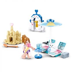 SLUBAN M38-B0862 B0862 0862 M38B0862 38-B0862 non  BÃI BIỂN AEGEAN LEMBONGAN bộ đồ chơi xếp lắp ráp ghép mô hình  Các Bạn Gái 102 khối