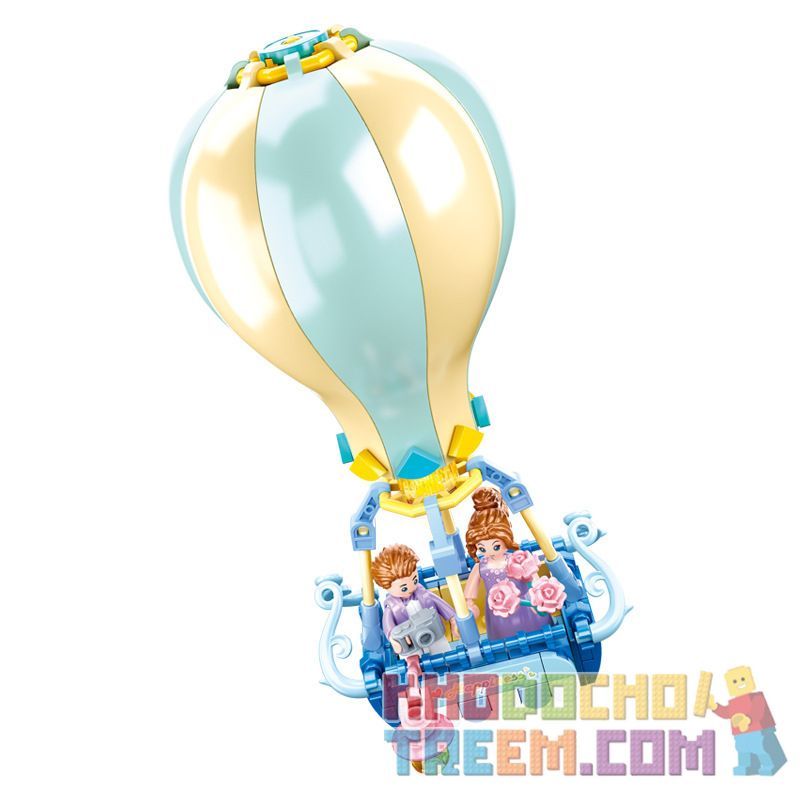 SLUBAN M38-B0863 B0863 0863 M38B0863 38-B0863 non  THAM QUAN KHINH KHÍ CẦU bộ đồ chơi xếp lắp ráp ghép mô hình  Các Bạn Gái 124 khối