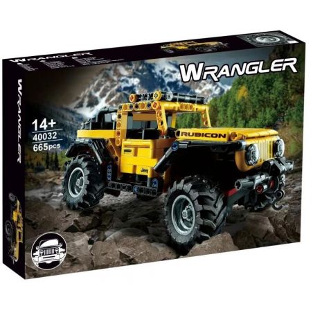 NOT  JEEP WRANGLER 42122 40032 xếp lắp ráp ghép mô hình JEEP WRANGLER XE tỷ lệ 1:16  Kỹ Thuật Công Nghệ Cao Mô Hình Phương Tiện 665 khối