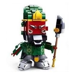 SLUBAN M38-B0761S B0761S 0761S M38B0761S 38-B0761S non  PHIÊN BẢN Q GUAN YU bộ đồ chơi xếp lắp ráp ghép mô hình Brickheadz QBRICKS Nhân Vật Đầu To 185 khối