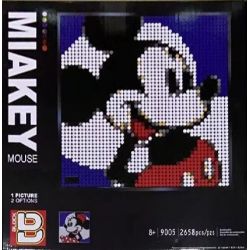 NOT  DISNEY'S MICKEY MOUSE 31202 B BLOCK 9005 8901 6901 xếp lắp ráp ghép mô hình CHUỘT MICKEY CỦA DISNEY Art 2658 khối