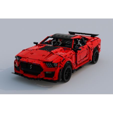 REBRICKABLE MOC-50047 50047 MOC50047 MOC-50414 50414 MOC50414 SHENZHEN RAEL ENTERTAINMENT LE-J909 J909 LEJ909 K135 non  SHELBY GT500. bộ đồ chơi xếp lắp ráp ghép mô hình  SHELBY GT500 2020 Kỹ Thuật Công Nghệ Cao Mô Hình Phương Tiện 3932 khối