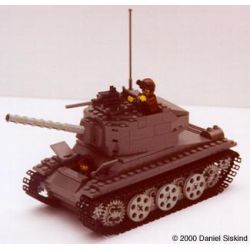 BRICKMANIA 201 non  XE TĂNG MK1 TRONG THẾ CHIẾN II bộ đồ chơi xếp lắp ráp ghép mô hình Military Army WW2 TANK MK1 Quân Sự Bộ Đội 419 khối