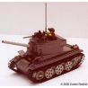 BRICKMANIA 201 non  XE TĂNG MK1 TRONG THẾ CHIẾN II bộ đồ chơi xếp lắp ráp ghép mô hình Military Army WW2 TANK MK1 Quân Sự Bộ Đội 419 khối