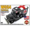 BRICKMANIA 281 non  XE CỨU THƯƠNG WC54 bộ đồ chơi xếp lắp ráp ghép mô hình Military Army WC54 AMBULANCE Quân Sự Bộ Đội 248 khối