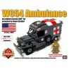BRICKMANIA 281B non  GÓI TRỢ CẤP XE CỨU THƯƠNG WC54 bộ đồ chơi xếp lắp ráp ghép mô hình Military Army WC54 AMBULANCE BONUS PACK Quân Sự Bộ Đội 253 khối