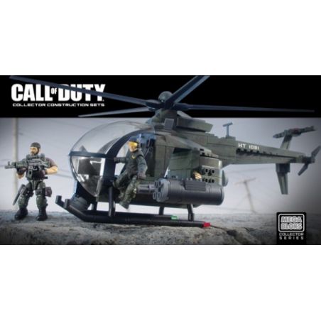 MEGA BLOKS 6816 non  TRỰC THĂNG TẤN CÔNG bộ đồ chơi xếp lắp ráp ghép mô hình Call Of Duty CHOPPER STRIKE 278 khối