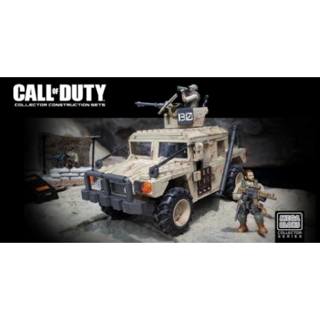 MEGA BLOKS 6817 non  ÁO GIÁP NHẸ bộ đồ chơi xếp lắp ráp ghép mô hình Call Of Duty LIGHT ARMOR FIREBASE 514 khối