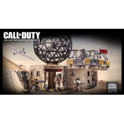 MEGA BLOKS 6818 non  CHIẾN TRƯỜNG MÁI VÒM bộ đồ chơi xếp lắp ráp ghép mô hình Call Of Duty DOME BATTLEGROUND 527 khối